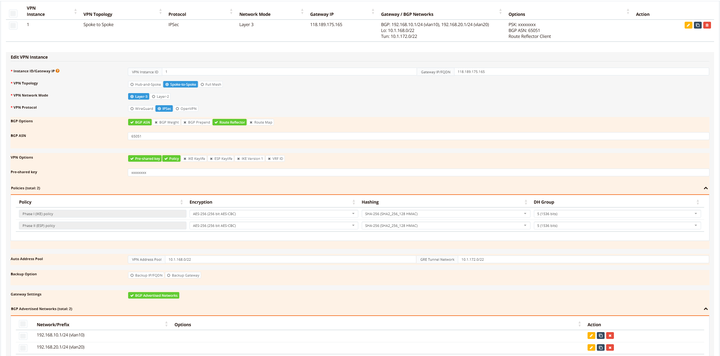 Dual-WAN SD-WAN Configuration